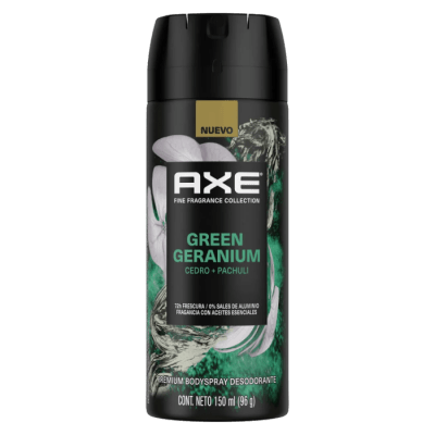 AXE DESODORANTE SPRAY GREEN GERANIUM 150ML1