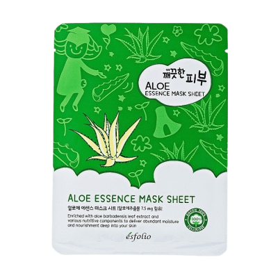 ESFOLIO - PURE SKIN ALOE ESSENCE MASK SHEET1