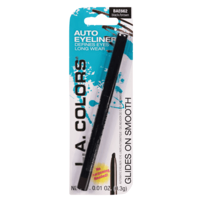 L.A. COLORS AUTO EYELINER AUTOMATIC BLACK/BROWN1