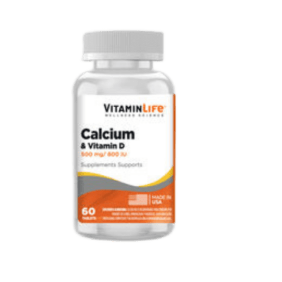 VITAMINLIFE CALCIUM 500 & VITAMIN D 800 X60 500 MG.1