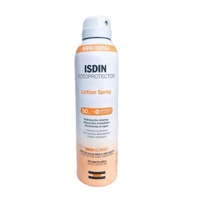 ISDIN FOTOPROTECTOR GINGER CELL LOCIÓN SPRAY FPS50 250ML1