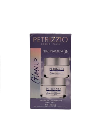 ESTUCHE PETRIZZIO GLOW UP NIACINAMIDA CREMA DIA 50G + CREMA NOCHE 50G3