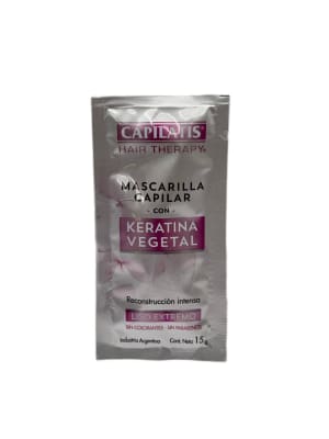 CAPILATIS MASCARILLA KERATINA SACHET LISO EXTREMO 15 GRS.2