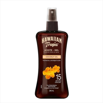 HAWAIAN TROPIC ACEITE GEL COCONUT SPF 15 240 ML2