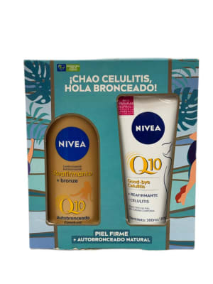 ESTU.NIVEA BODY BRONZE Q10 X400ml+GEL CELULITIS2