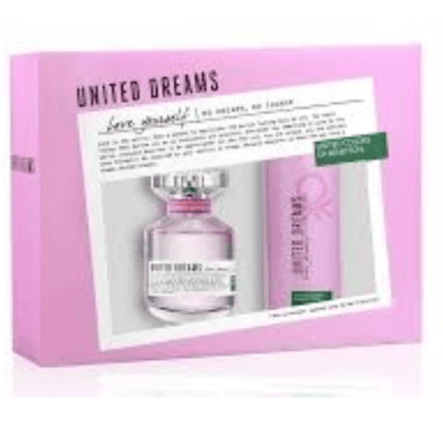 BENETTON LOVE YOURSELF EDT 50 ML + LOCIÓN 100 ML DET.1