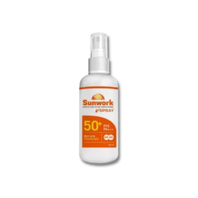 DEUTSCHE SUNWORK PROTECTOR SOLAR EN SPRAY FPS 50+ 120 ML DET.1