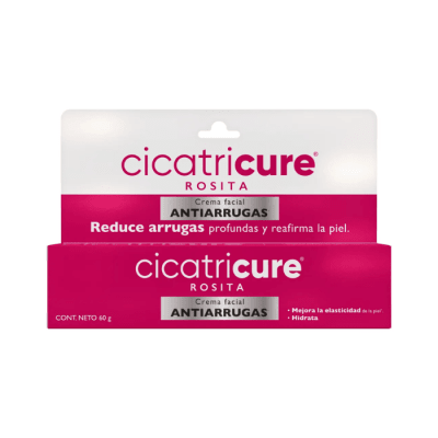 CICATRICURE CREMA FACIAL ROSITA ANTIARRUGAS 60G DET.1