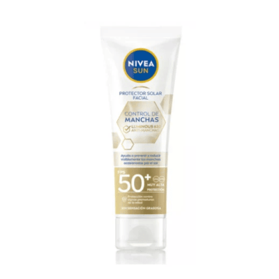 NIVEA PROTECTOR SOLAR FACIAL CONTROL DE MANCHAS FPS 50+ 40 ML DET.1