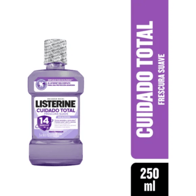 LISTERINE ENJUAGUE BUCAL CUIDADO TOTAL 250 ML.1