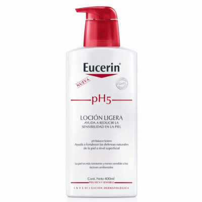EUCERIN PH5 LOCION LIGERA 400 ML DET.2