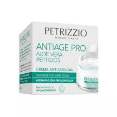 PETRIZZIO ANTIAGE PRO ALOE VERA + PEPTIDOS CREMA ANTI-ARRUGAS 50 ML1