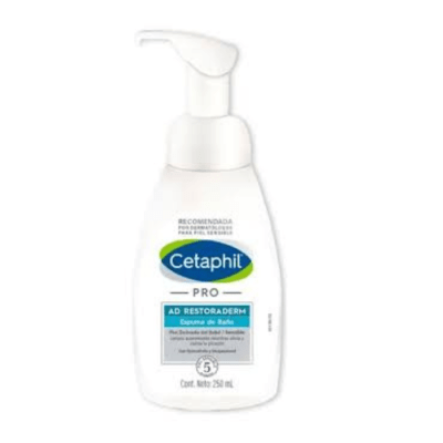 CETAPHIL PRO AD RESTORADERMO ESPUMA DE BAÑO 250 ML DET.1