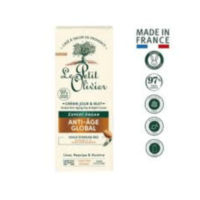 LE PETIT OLIVIER CREMA FACIAL DÍA Y NOCHE ARGAN 50 ML1