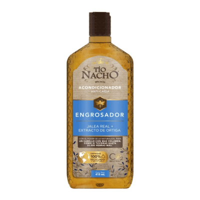 TÍO NACHO ACONDICIONADOR ENGROSADOR JALEA REAL + ORTIGA 415 ML DET.1
