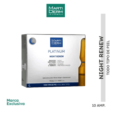 MARTIDERM NIGHT RENEW 10 AMPOLLAS 2 ML DET.1