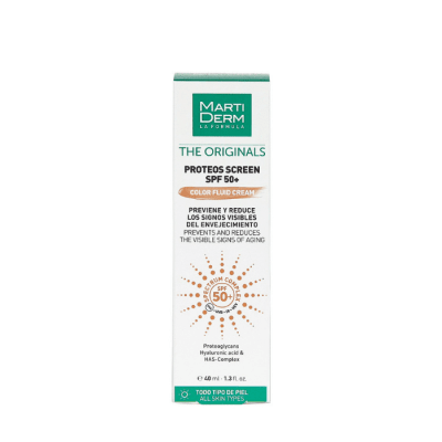 MARTIDERM FLUID CREAM CCOLOR PROTEOS SCREEN SPF 50 + DET.2