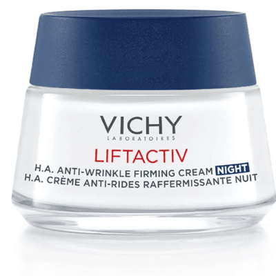 VICHY LIFTACTIV CREMA H.A. ANTIARRUGAS REAFIRMANTE DE NOCHE  50 ML DET.1