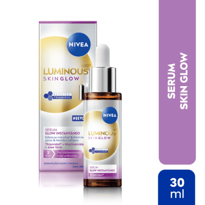 NIVEA LUMINOUS SKIN GLOW SERUM 30 ML DET.1