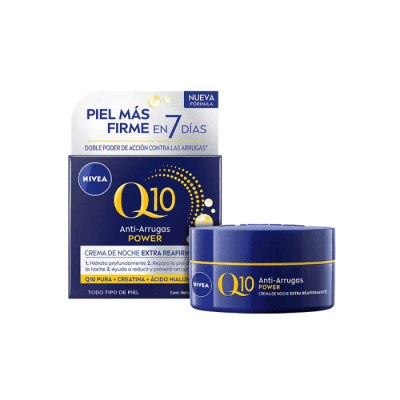 NIVEA Q10 ANTIARRUGAS POWER NOCHE 50 ML DET.1