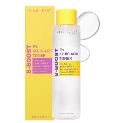 NINELESS B-BOOST TONER 1% KOJIC ACID 200 ML.1
