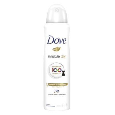DOVE INVISIBLE DRY C/ VIT. E 72 H. 150 ML S.D. DET.1