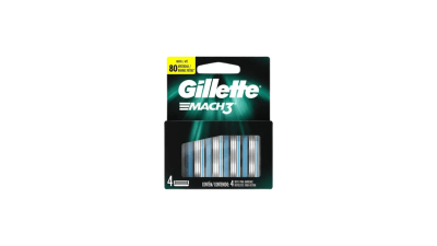 GILLETTE MACH3 REPUESTOS X4 DET.1