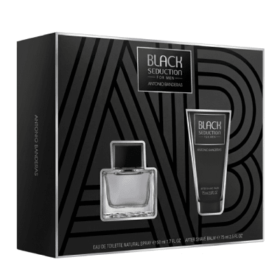 ANTONIO BANDERAS BLACK SEDUCTION ESTUCHE EDT 50 ML + AF.SHAVE BALM 75 ML1