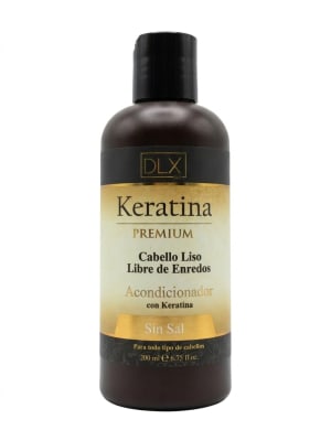 DLX KERATINA PREMIUM ACONDICIONADOR CABELLO LISO 200 ML1