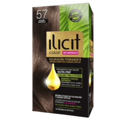ILICIT COLOR 5.7 CASTAÑO CARAMELO DET.1