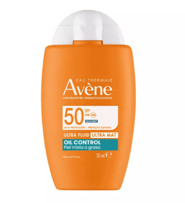 AVENE PROTECTOR SOLAR ULTRA FLUID MAT OIL CONTROL 50 SPF 50 ML DET.1