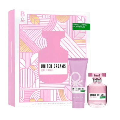 BENETTON UNITED DREAM LOVE YOURSELF ESTUCHE EDT 50 ML + LOCIÓN CORPORAL 75 ML1