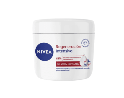 NIVEA CREMA CORPORAL REGERACIÓN INTENSIVA 400 ML 15% GLIC+ PRO VIT. B5 + NIACINAMIDA DET1