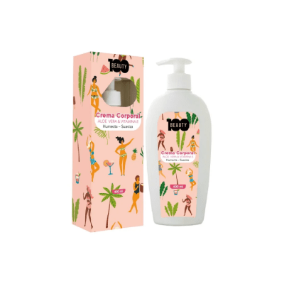 B100 CREMA CORPORAL ALOE VERA & VITAMINA E 400 ML1