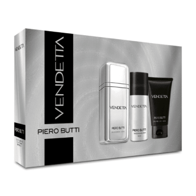 ESTUCHE PIERO BUTTI VENDETTA EAU DE P +DEO+GEL AFT. SH. DET.1