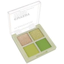 KLEANCOLOR CUTESY QUAD PALETA DE SOMBRAS FROSTED SAGE  X 4 VERDES1