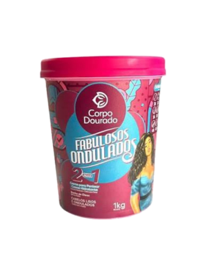 CORPO DOURADO CREMA CAPILAR DE FABULOSOS ONDULADOS 1000ML1