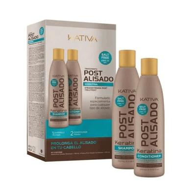 KATIVA TRATAMIENTO POST ALISADO KERATINA SH + ACO. 250 ML1