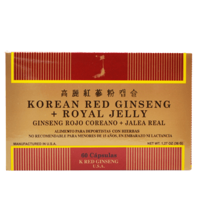 FDC KOREAN RED GINSENG  + VITAMINAS 60 CÁPSULAS2