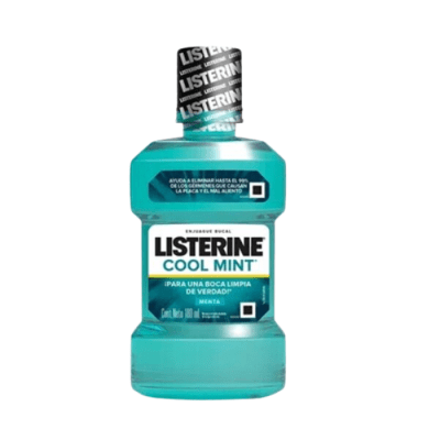 LISTERINE ENJUAGUE BUCAL COOL MINT X 180ml DET1