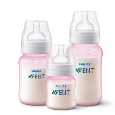 AVENT MAMADERA ROSA 260+330+125ML DET.1