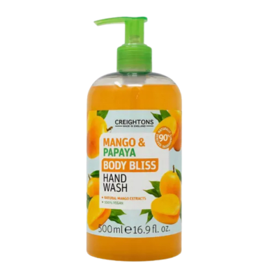 CREIGHTONS HAND WASH BODY BLISS MANGO Y PAPAYA 500ML DET.1