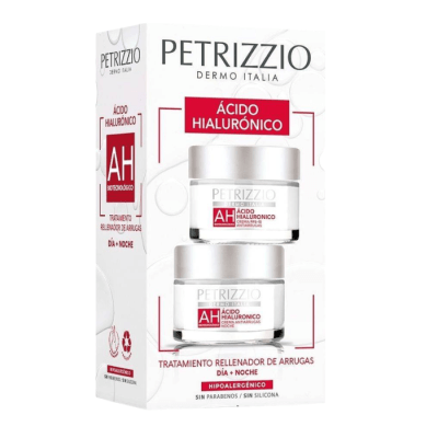 PETRIZZIO ACIDO HYAURONICO CREMA DIA 50G + CREMA NOCHE 50G DET.1