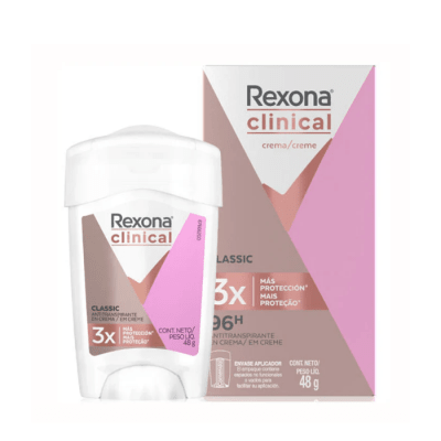 REXONA CLINICAL WOMEN DESODORANTE CREMA 48  DET.1