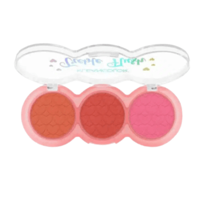 KLEANCOLOR BRUSH TRIO TREBLE FLUSH BUBBLEGUM 011
