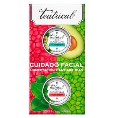 ESTUCHE TEATRICAL CREMA HUMECTANTE DIA 100G+ CREMA ANTI- ARRUGAS 100G DET.1