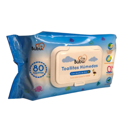 BUBU PACK TOALLITAS HÚMEDAS 80 U.1