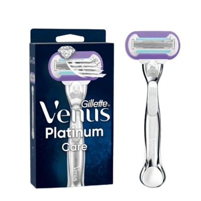 GILLETTE VENUS MÁQUINA AFEITAR PLATINUM CARE RECARGABLE + 1 CARTUCHO1
