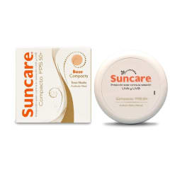 DEUTSCHE SUNCARE COMPACTO FPS50+ TONO MEDIO ACABADO MATE 10G