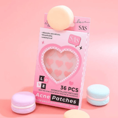 SAS - PARCHES PARA ACNÉ CORAZÓN 36 PCS.